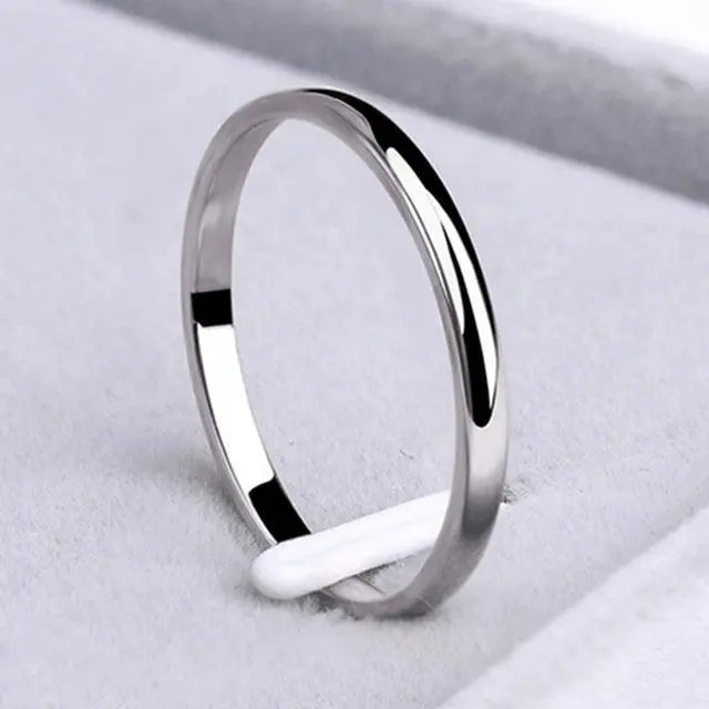 Eenvoudige Ring in Goud en Zilver