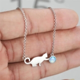 Retro Cat Necklace